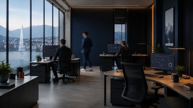 L’équipe Avepto au travail